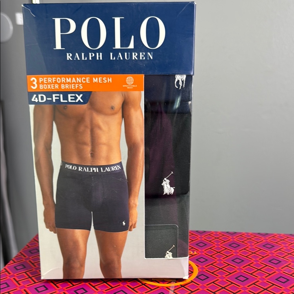 Polo by Ralph Lauren Black Boxer Briefs